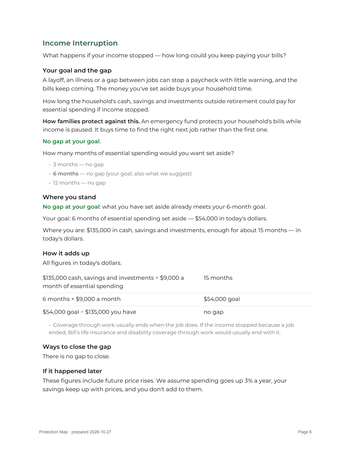 Report page 6