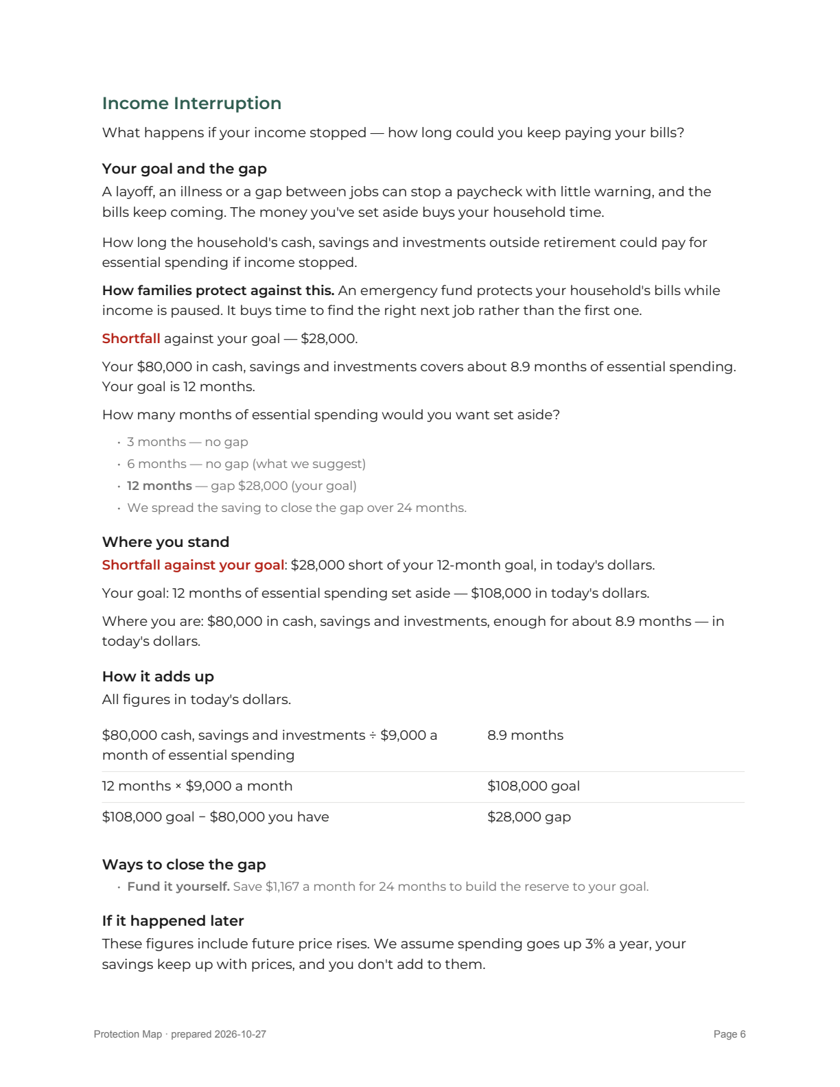 Report page 6