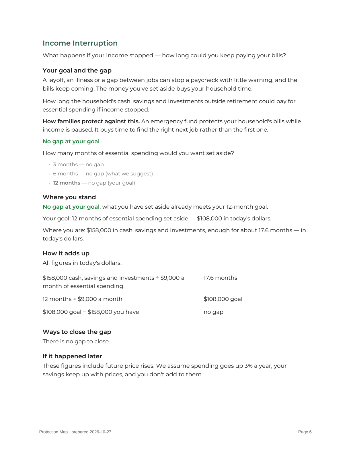 Report page 6