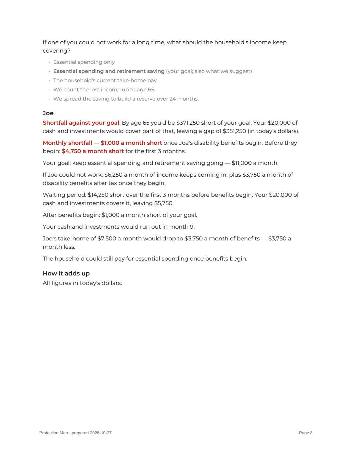 Report page 8
